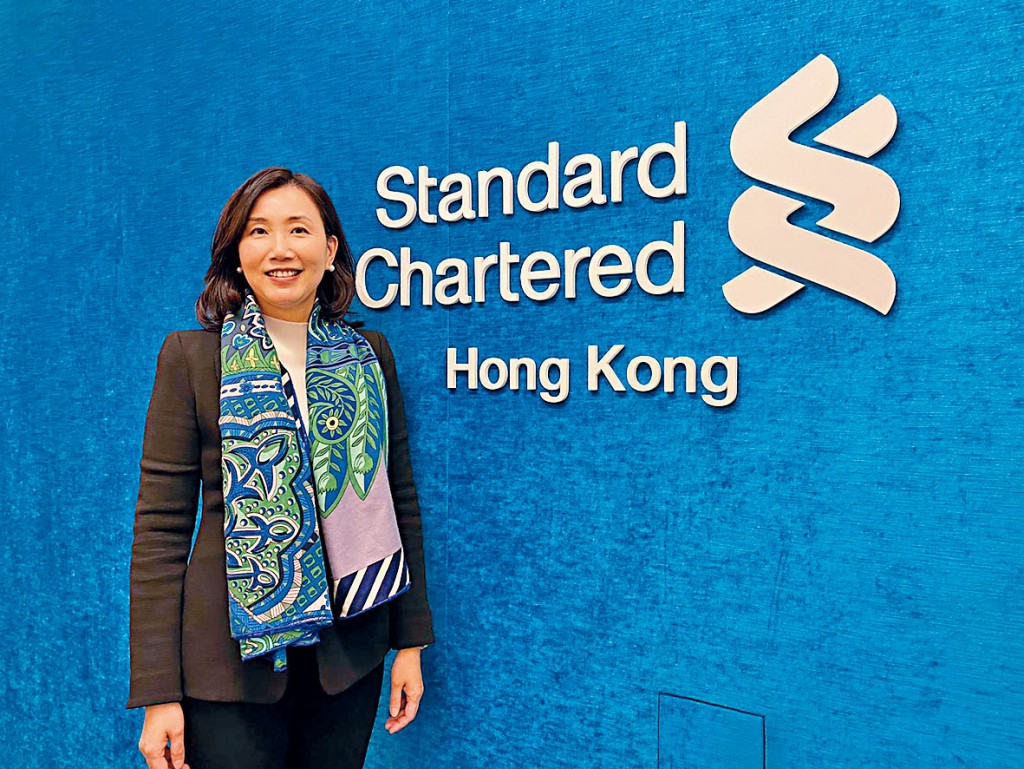 禤惠儀稱，渣打港區人手今年不會有特別的大上落。