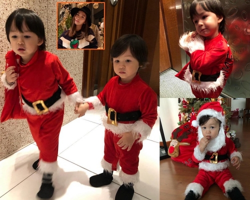 周汶錡兩個囝囝實在太可愛。（ig圖片）