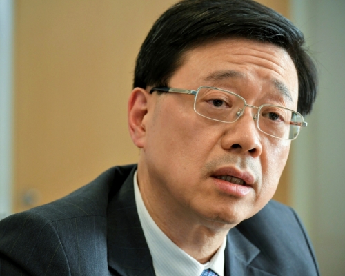 李家超指修改通例不是為記者做任何定義。資料圖片