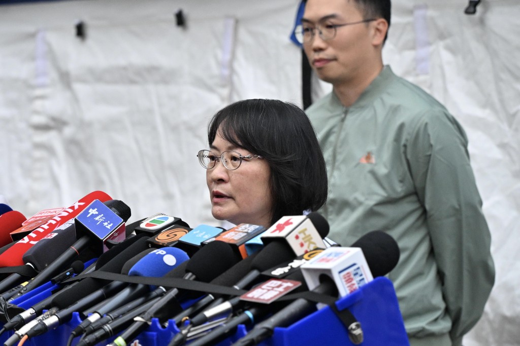 社會福利署大埔及北區福利專員馮曼瑜。