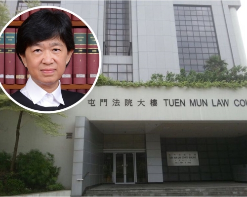 裁判官水佳麗(小圖)。 資料圖片