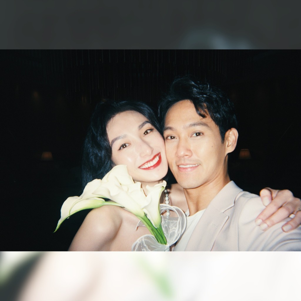 黃愷傑與老婆湯暢婚後十分恩愛,有影皆雙。 黃愷傑與老婆湯暢婚後十分恩愛,有影皆雙。