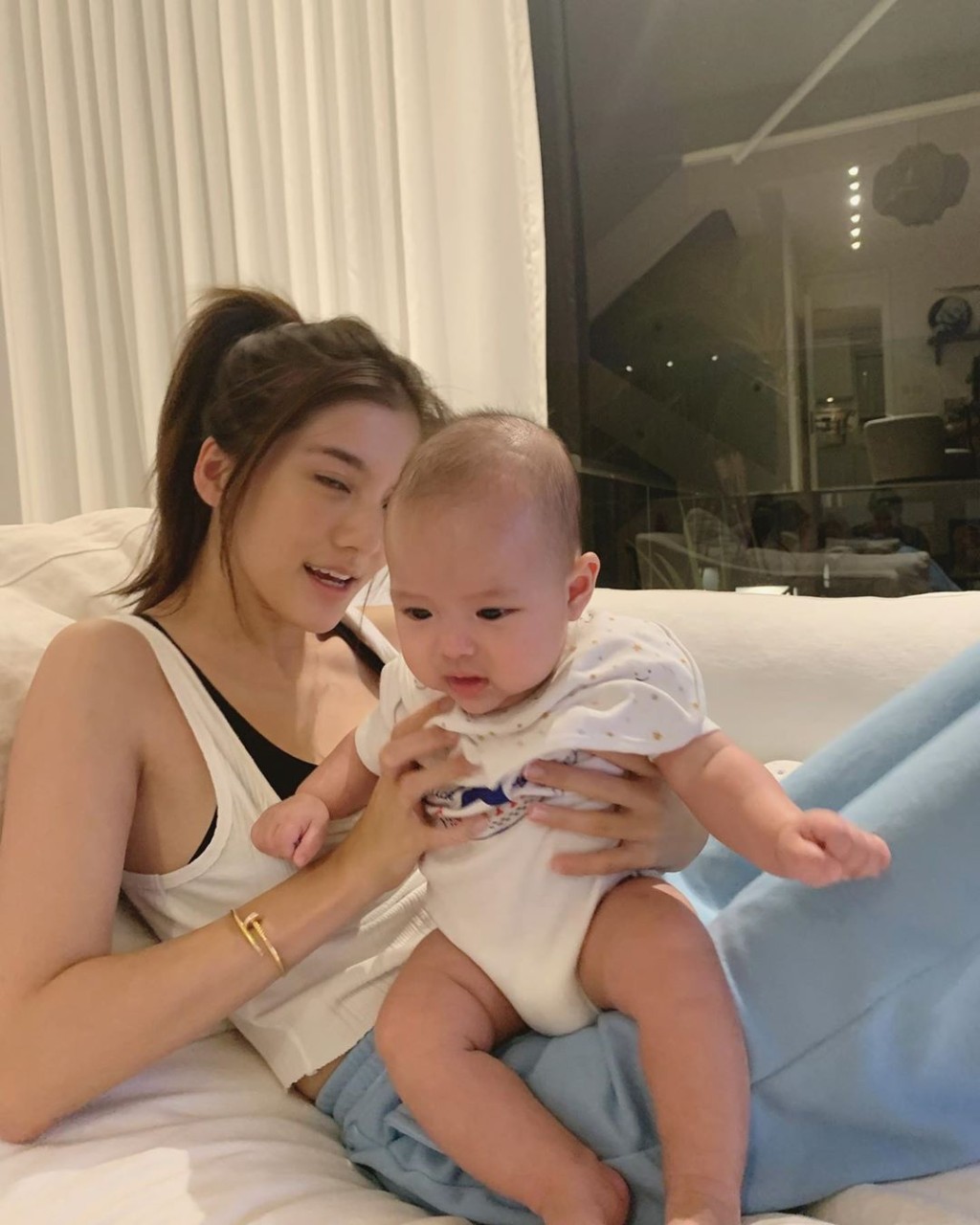 上次千語湊B湊到反白眼。