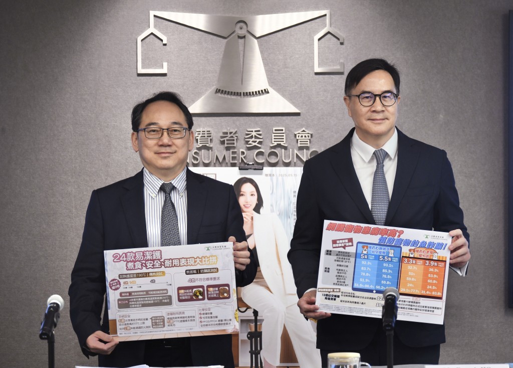 消委會今日發表新一期《選擇》月刊。何君健攝 消委會今日發表新一期《選擇》月刊。何君健攝