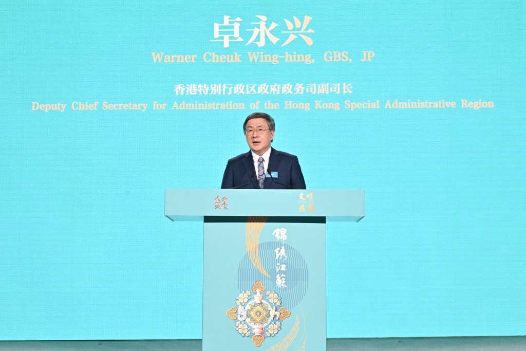 政務司副司長卓永興。政府新聞處圖片