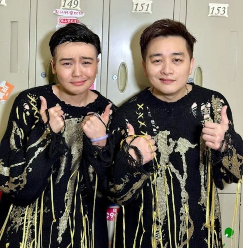 關嘉敏扮譚輝智都似模似樣。