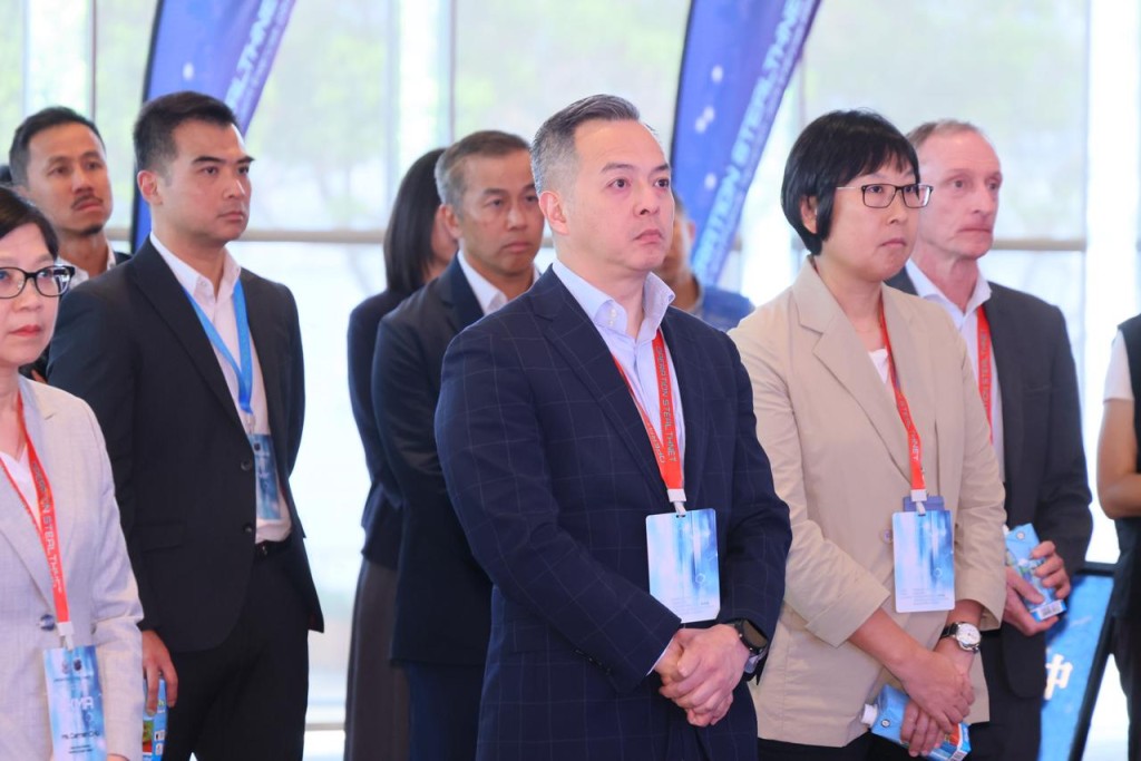 警務處處長周一鳴亦到場視察演練。