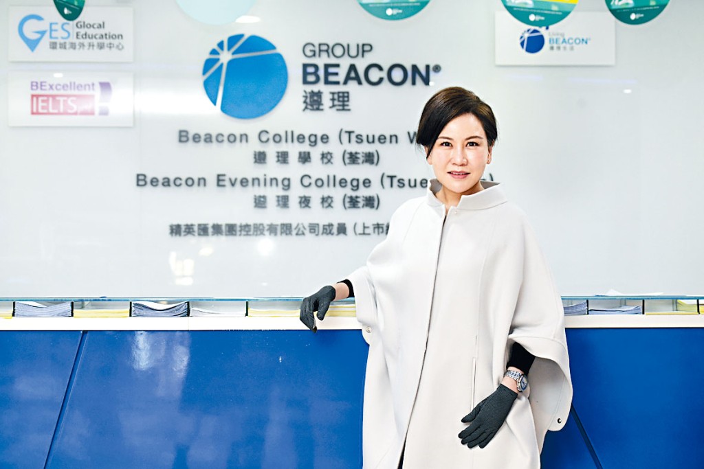 本港連鎖補習社遵理學校母企精英匯（1775）主席梁賀琪表示，來年將有逾20萬名的適齡「雙非」學童可報考DSE，故市場不應只局限於香港考生。