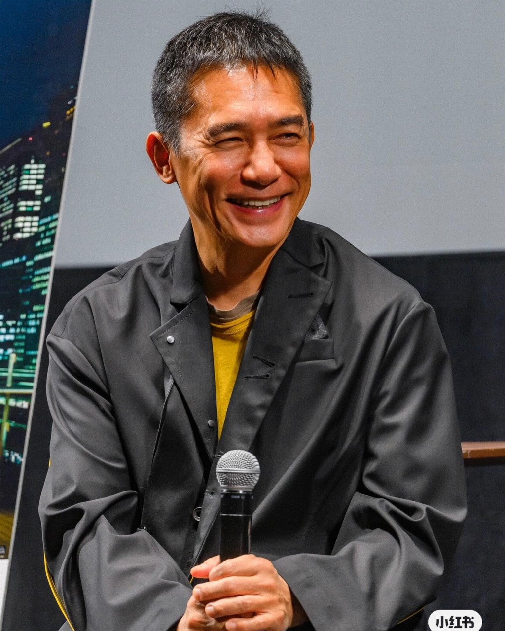 梁朝偉在東京電影節中分享自己的演藝經歷。