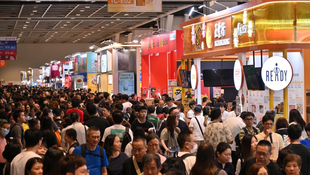  美食博覽及同期展覽入場人次逾52萬創紀錄 人均消費1685港元新高