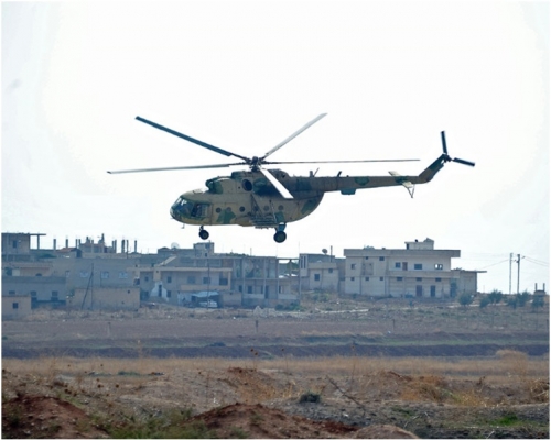 图为与肇事同一型号的俄罗斯米-8直升机。网图