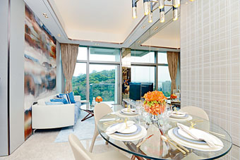 逸珑海汇开放现楼示位予外界参观。