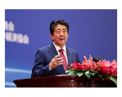 安倍表示，希望在2020年實施新憲法的心意沒變。