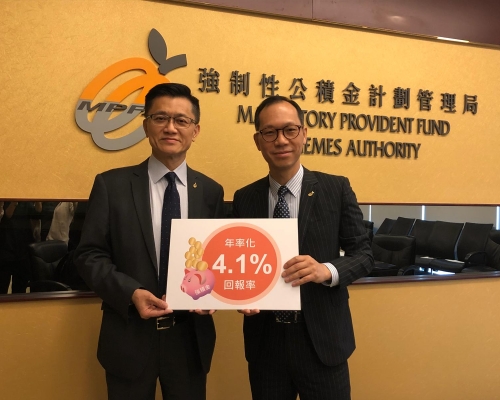 四至九月強積金回報跌2.6%。