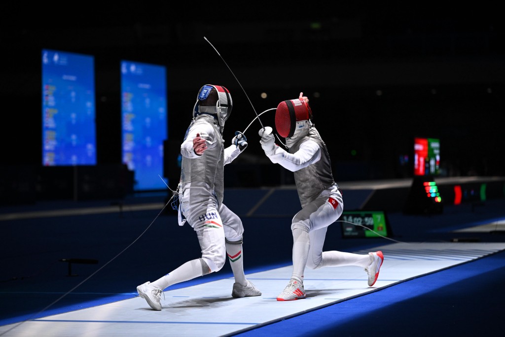 蔡俊彦16强止步，卫冕失败。苏正谦摄