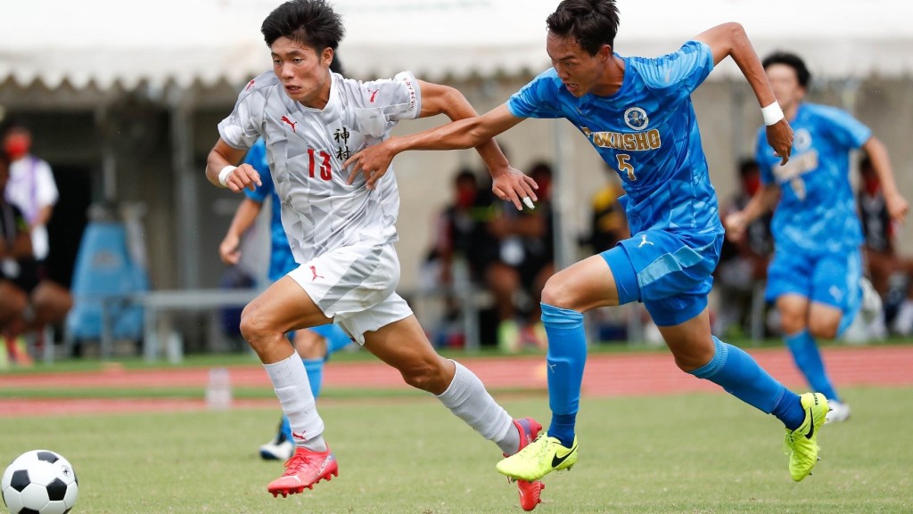 福田師王(左)爆炸力極強。網上圖片