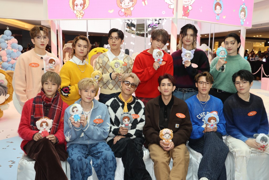 MIRROR到又一城出席「BABY MIRROR GO ROUND」活動。