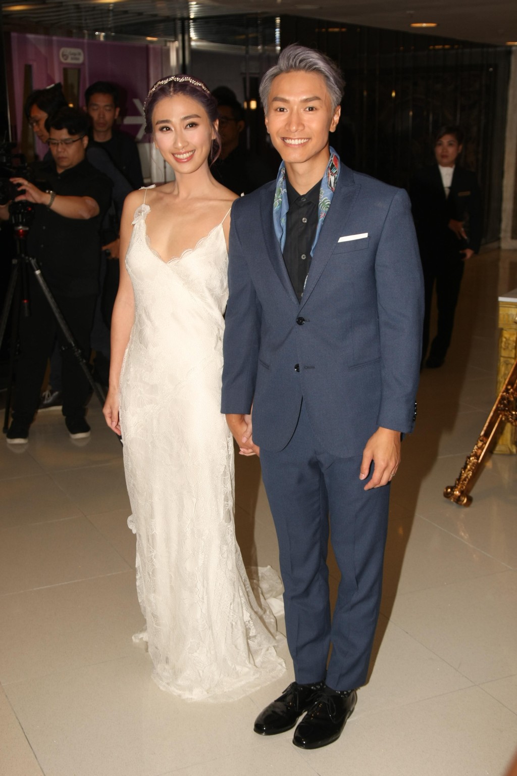 陈柏宇与模特儿符晓薇（Leanne）于2017年结婚。  ​
