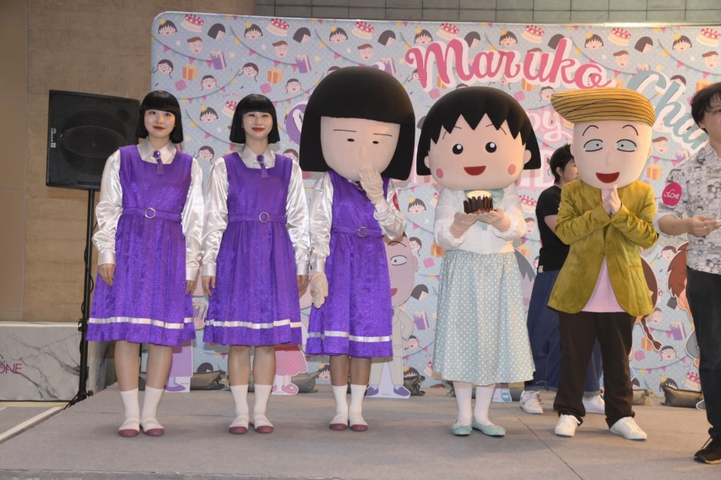 日本人氣舞蹈百天團AVANTGARDEY成員Aimu、Kohana以表演嘉賓身份現身商場生日派對。