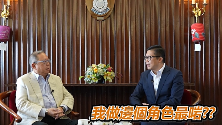 林建岳大讚鄧炳強靚仔有型,會找他扮梁朝偉。FB圖