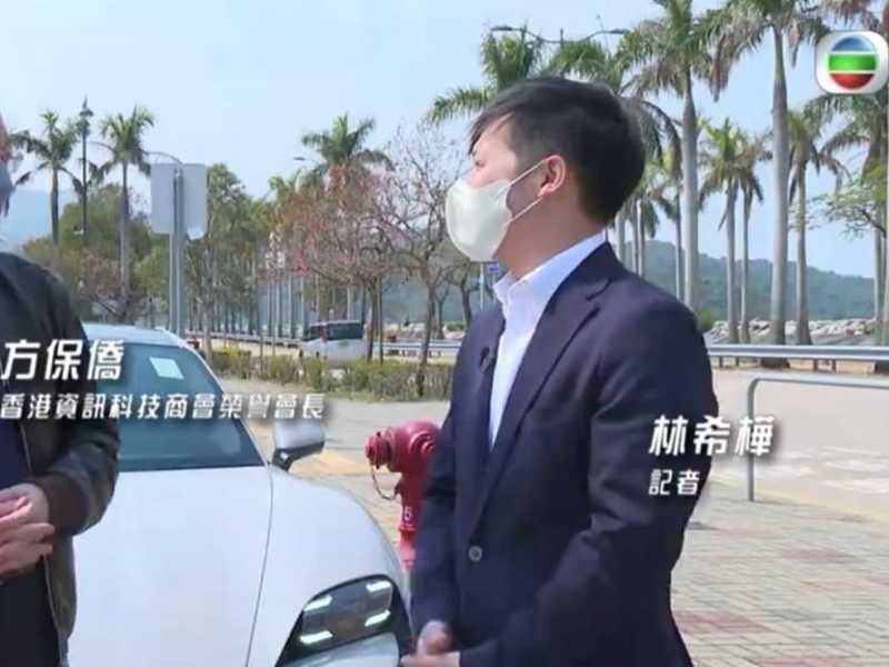 曾曉婷老公林希樺亦是TVB記者。 曾曉婷老公林希樺亦是TVB記者。