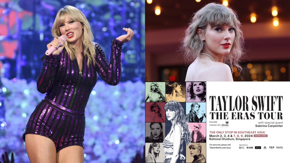 Taylor Swift抵星吸引30萬粉絲「朝聖」，熱潮席捲東南亞。
