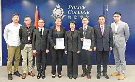  劉賜蕙於2017年擔任警察學院院長，表揚學院優秀教官卓越教學成就。