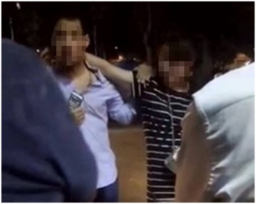 疑為事件中的男女。網上圖片