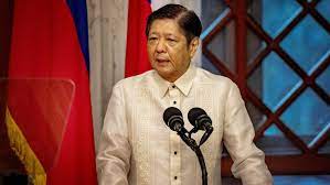 菲律賓總統小馬可斯今日發表國情咨文，未料遇上颱風來襲。
