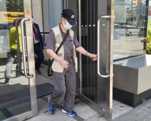 被告余倫益。羅綽堯攝
