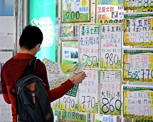置業仍然是港人最關注的問題。示意圖