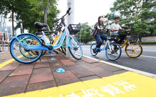 廣州有男子為報復亂停單車，在共享單車坐墊內放採血針。新華社