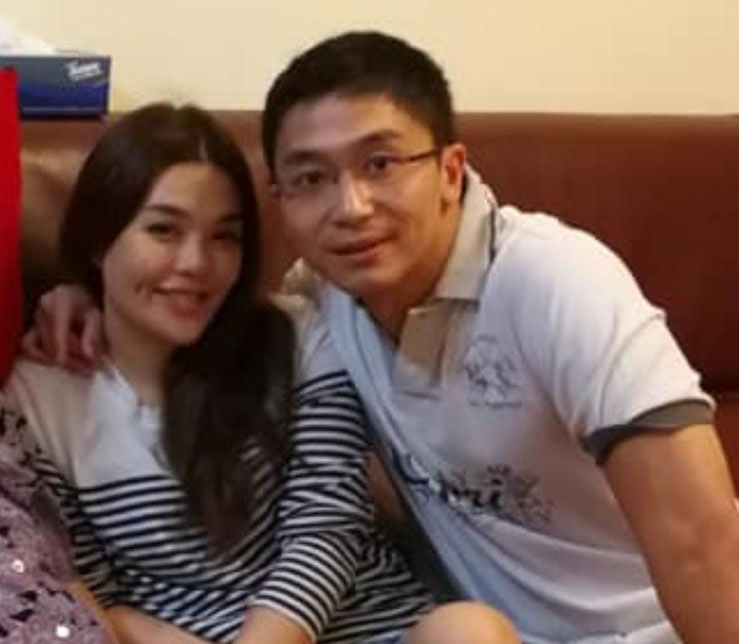 羅貝兒與丈夫。Danny Chi FB圖