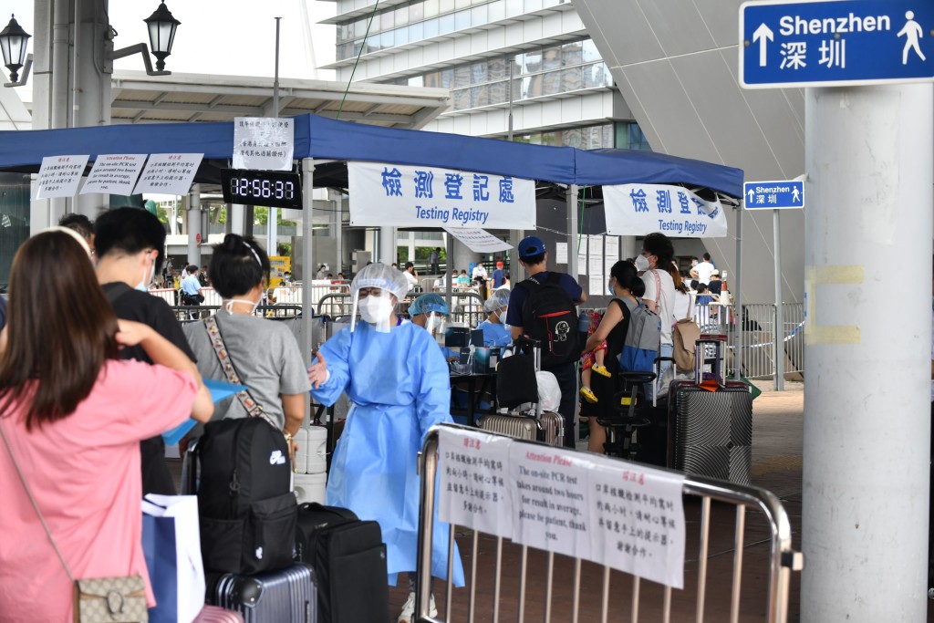 李夏茵認為內地防疫措施嚴厲，無須收緊限制。資料圖片