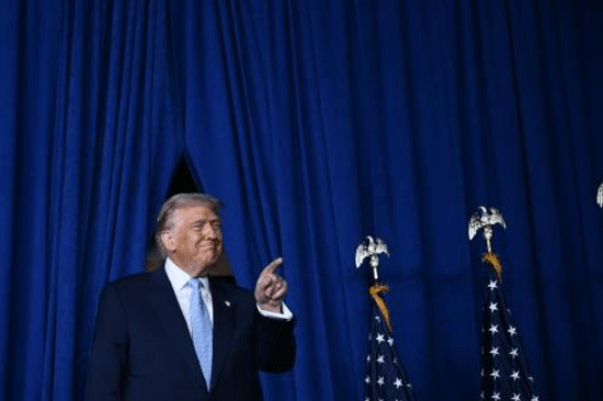 特朗普其後在社交平台發文，形容決議將為世界帶來和平。法新社