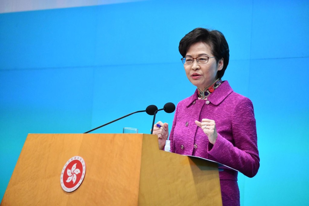 林鄭月娥指要指正市民錯誤觀念。