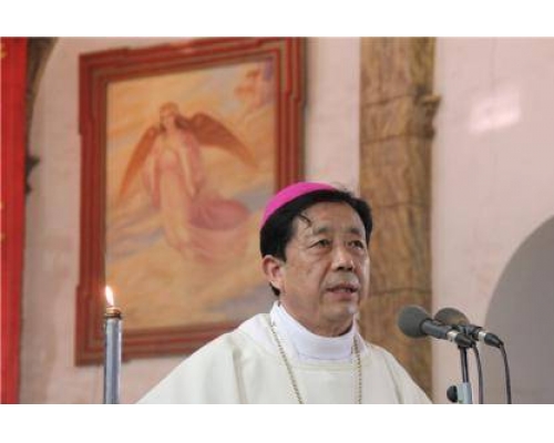 房興耀率領5名中國主教到訪比利時。　網圖