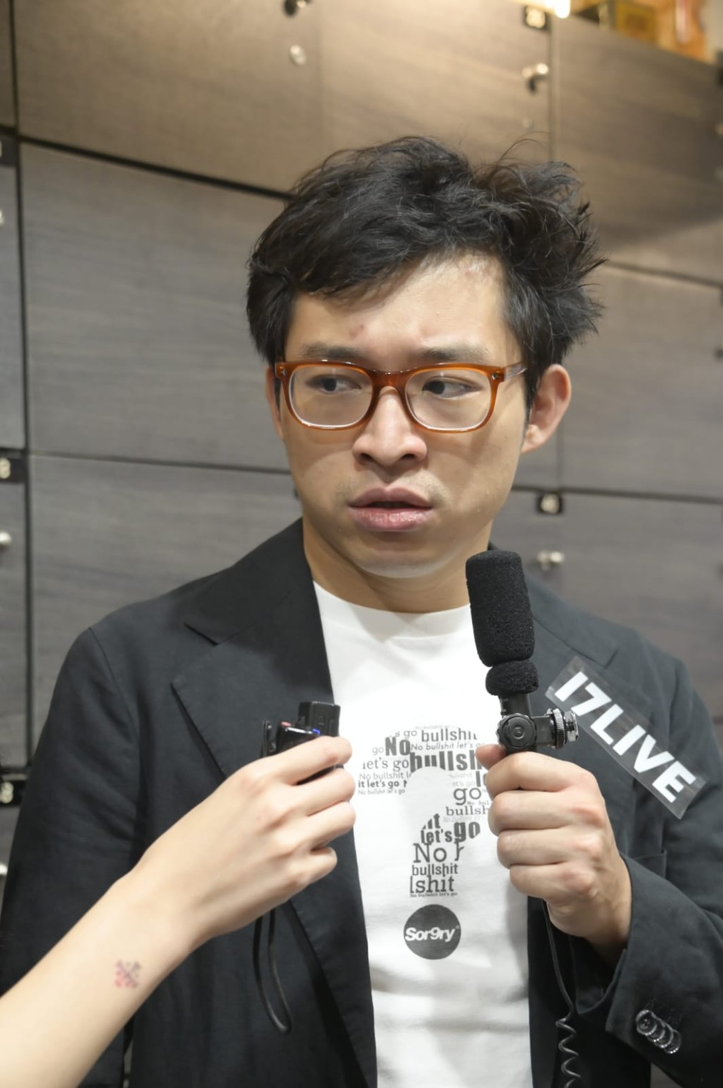 林作表示已經收到支票。