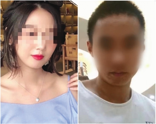 女受害人趙某(左),事後27歲司機被捕。網圖