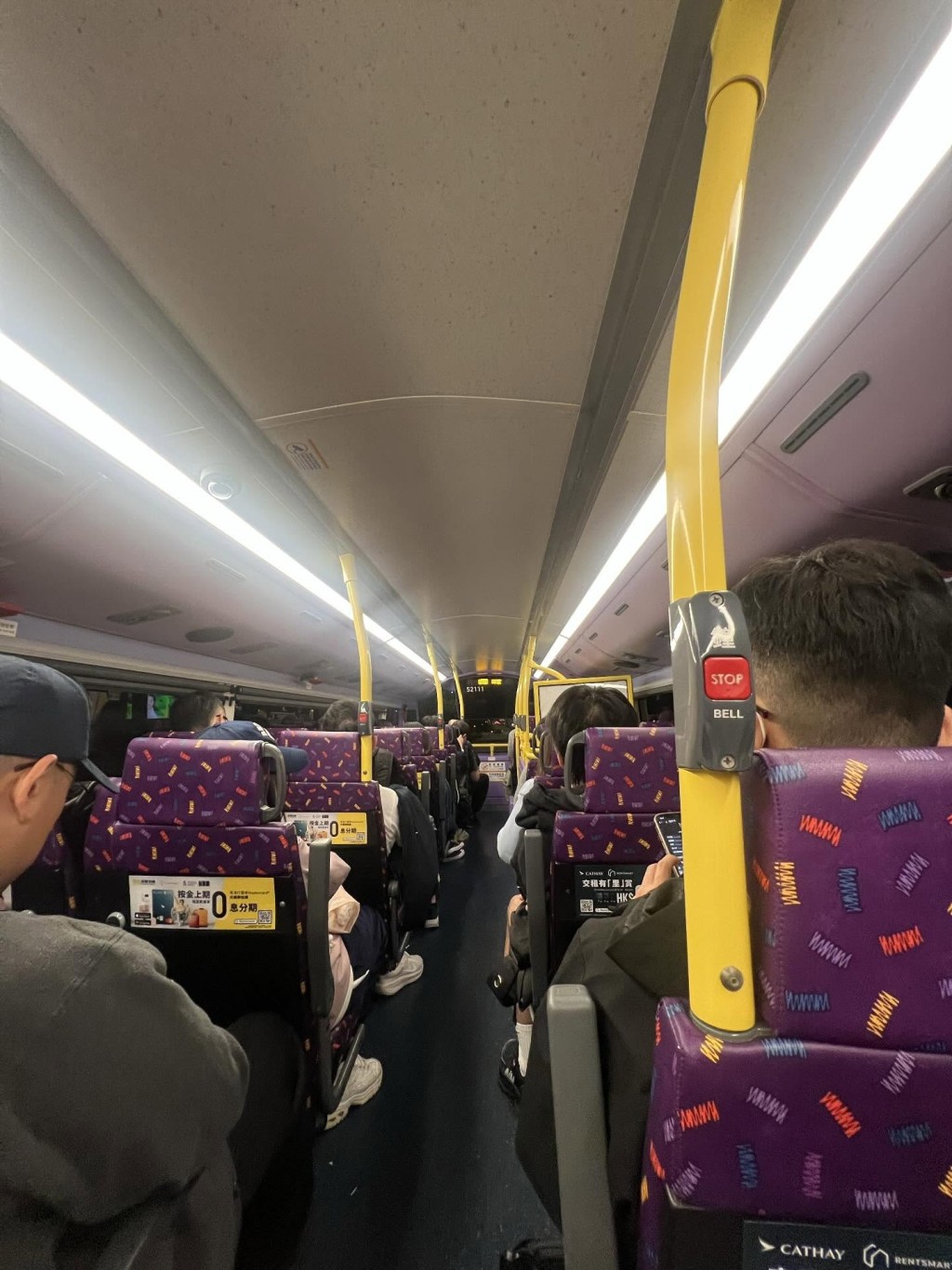 乘客指，當時乘搭往皇后山方向的79X路線巴士，途經大埔時，司機突然「急轉落大埔」。Threads圖片