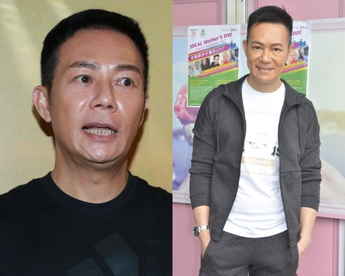 張兆輝戴咗「大眼仔」，雙目有神。