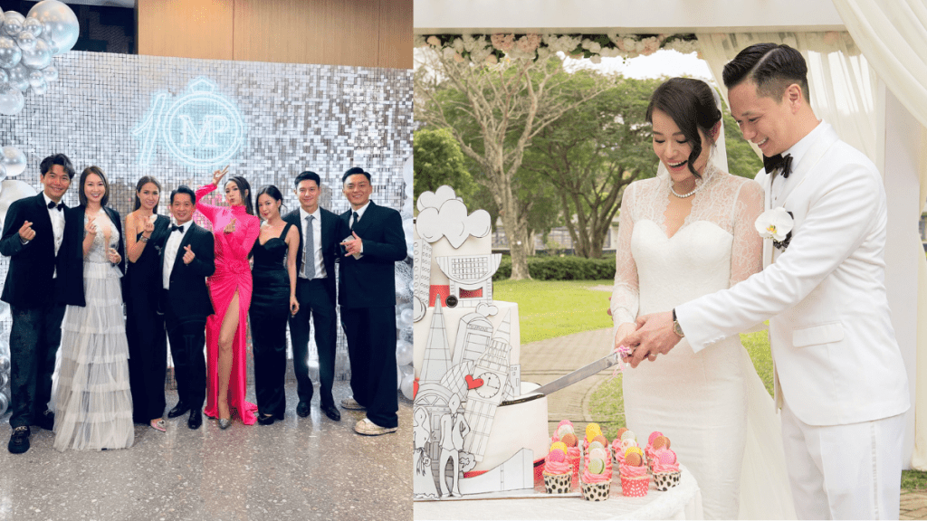 胡杏兒李乘德豪華派對慶結婚十周年似重演婚禮  鮑魚花膠宴客茅台香檳任飲  眾多圈中人到賀