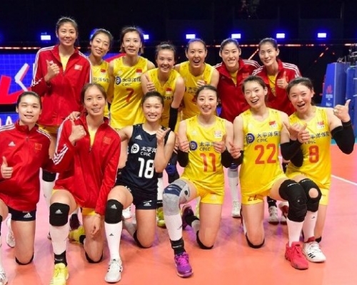 中國女排派出副選練兵,現時身在意大利比賽。 中國女排官方微博圖片