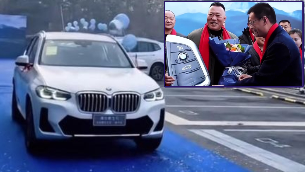 山東一公司獎勵員工16輛BMW,引發網上熱議。