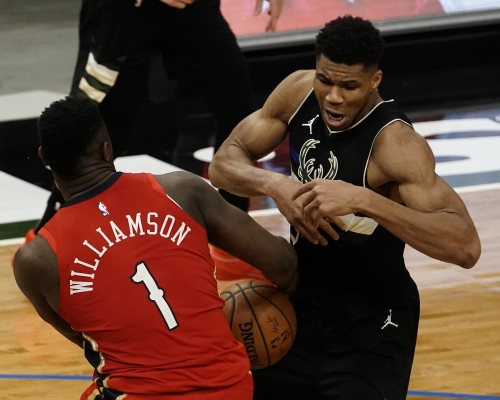 安迪杜古普(右)轟入三十八分。AP