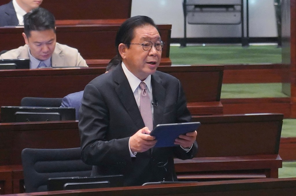 林健鋒表示想專注商界事務及與商界出外招商引資。