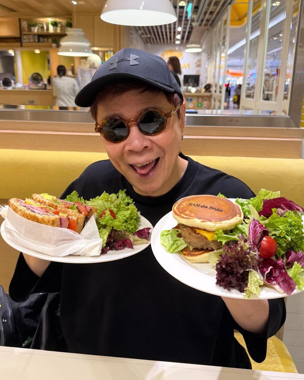 陳志雲做完手術非常精靈,在IG分享逛行照,並到食店享用早餐。 陳志雲做完手術非常精靈,在IG分享逛行照,並到食店享用早餐。