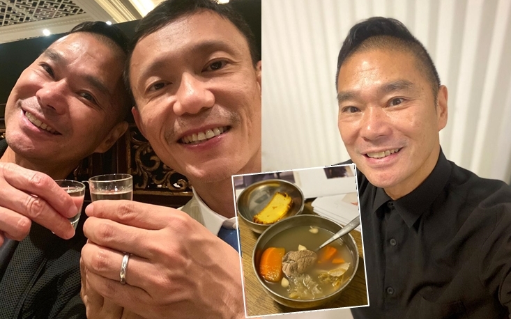 有老友整愛心靚湯同埋伴侶陳醫生照顧,相信鄧達智好快會翻肥。