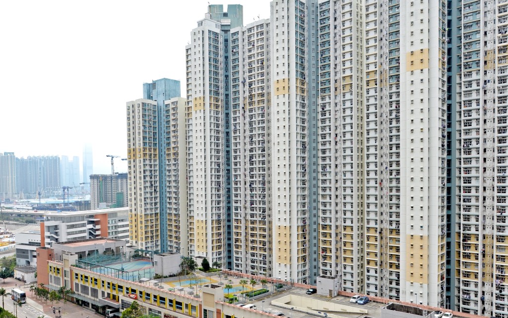 假陰性女病患住海麗邨。資料圖片