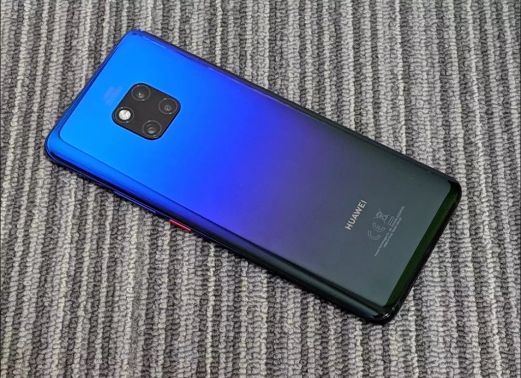華為手機Mate 20 Pro。網上圖片